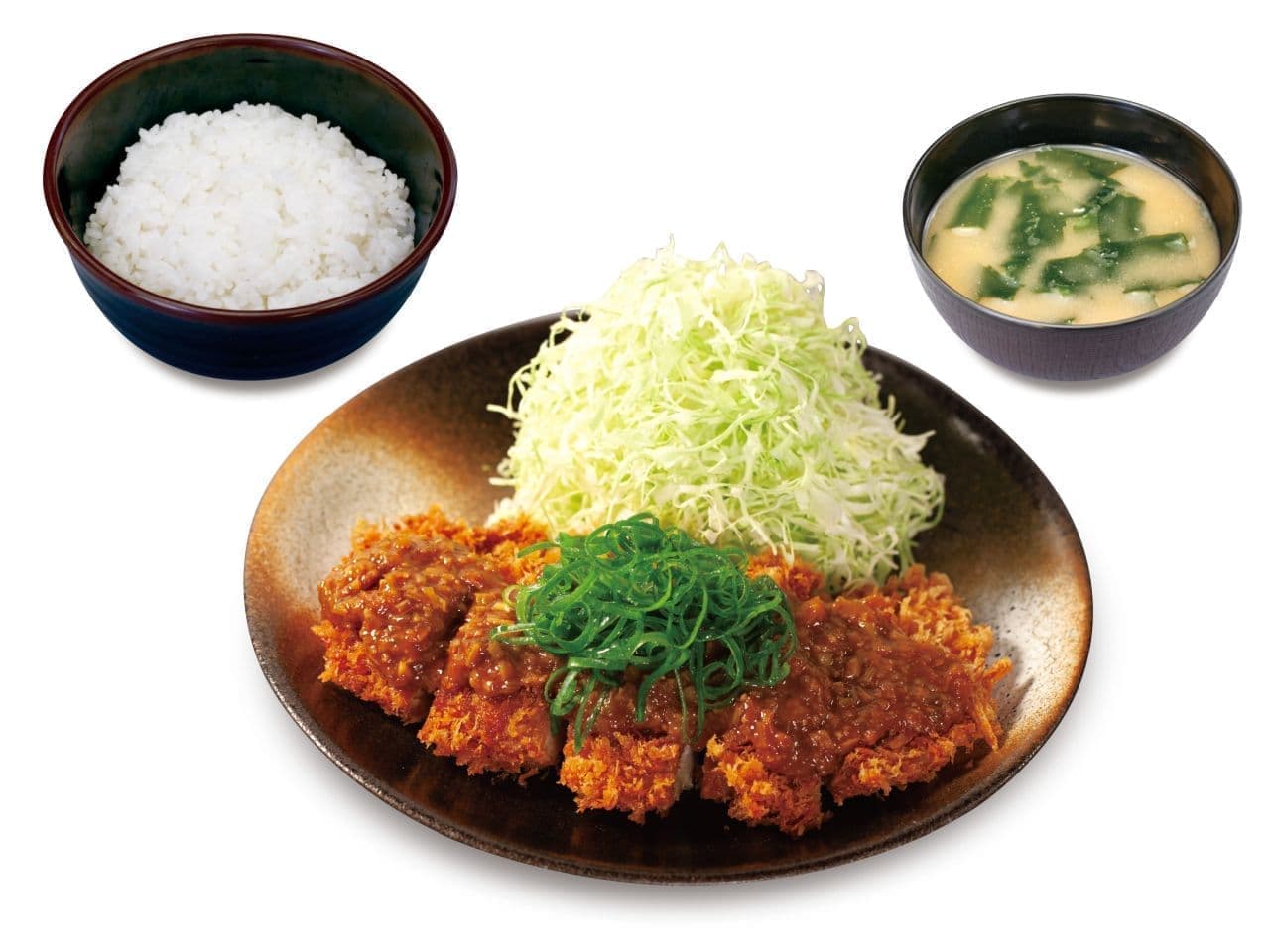 Matsunoya "Negi Miso Chicken Katsu Set Meal