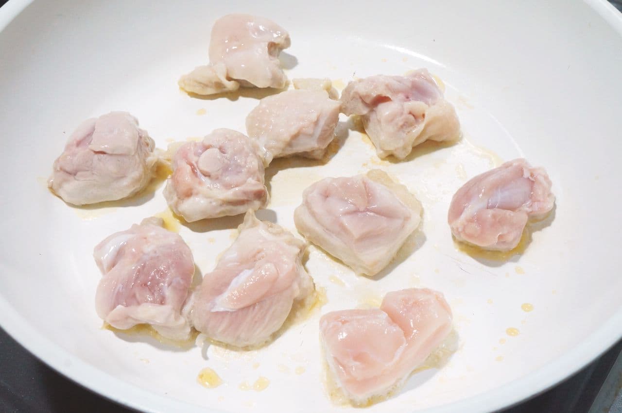 「鶏キノコししとうの甘辛炒め」簡単レシピ