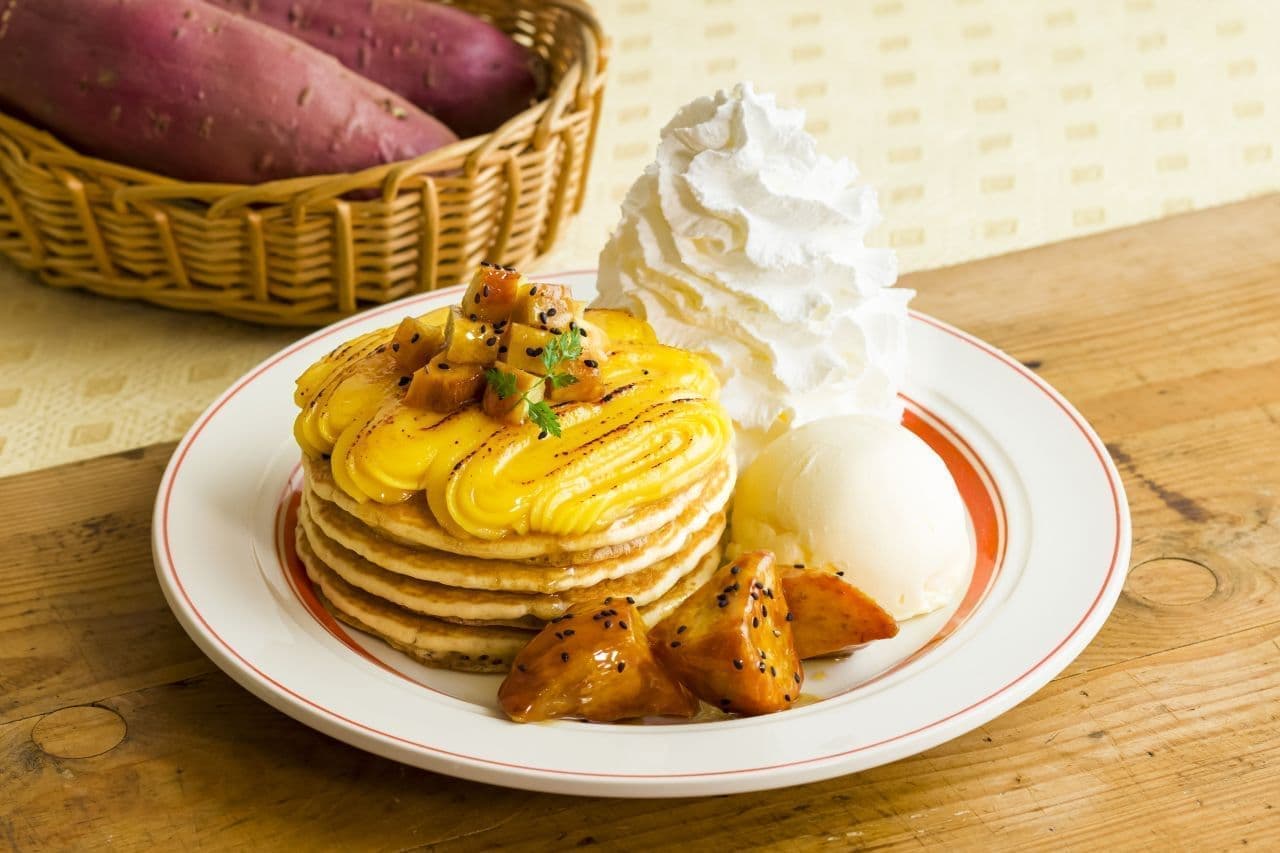 Eggs 'n Things "College Potato & Sweet Potato Pancakes"