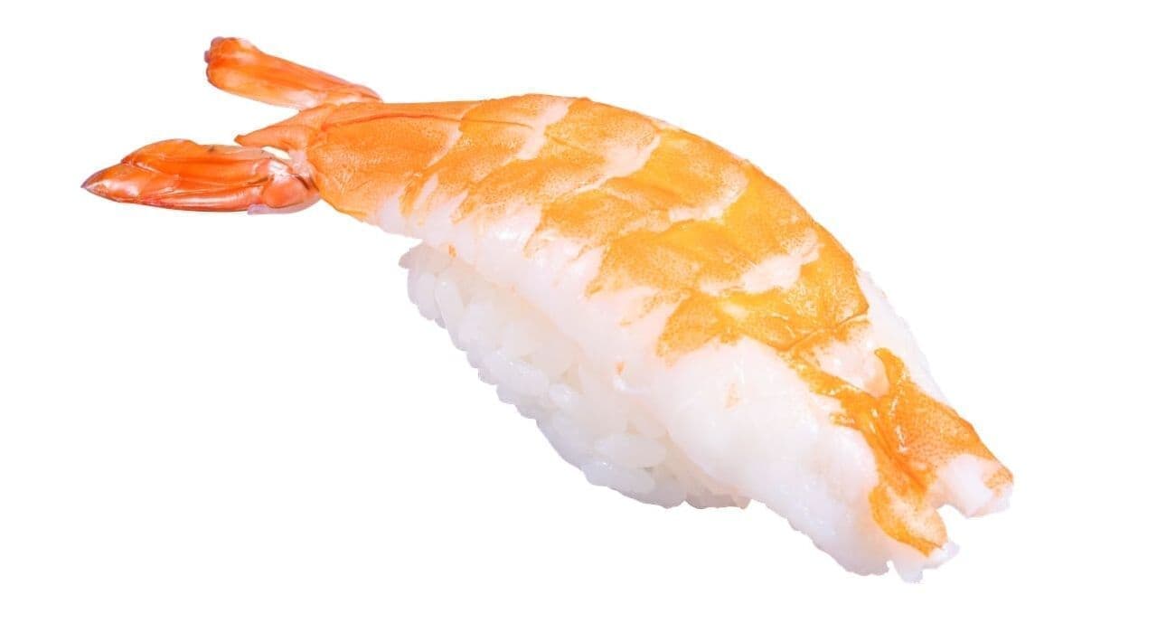 かっぱ寿司「活〆 大ぶりえび」