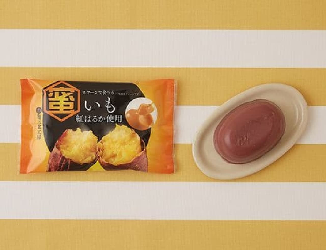 LAWSON "Tokushima Sangyo Spoon-eat Honey Imoimo with Red Haruka 70g".