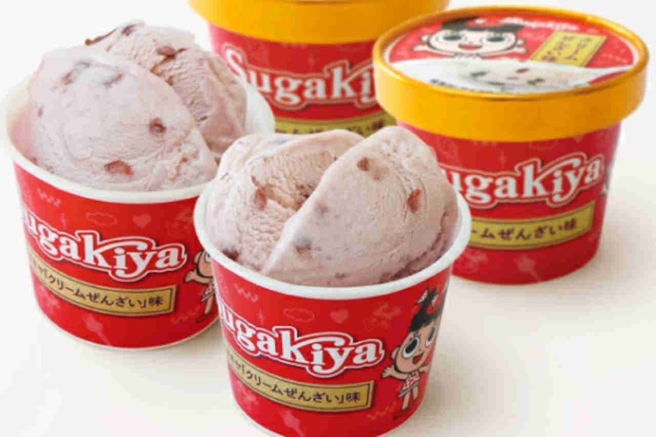 Sugakiya "Sugakiya Ice Cream Cream Cream Zenzai Flavor