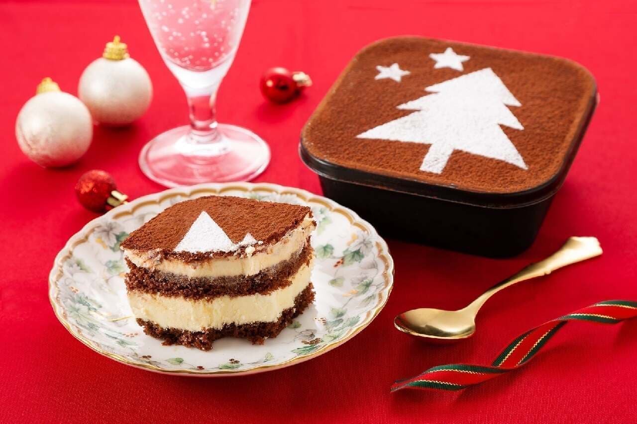 八天堂 クリスマスケーキ2022「カスタードティラミス」