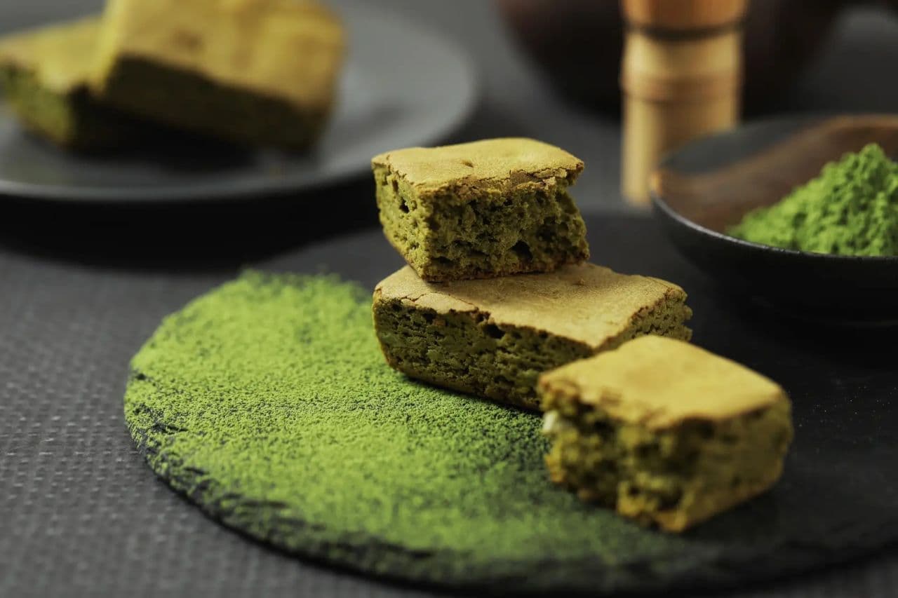 Heart Bread Antiques "The most delicious Japanese brownie in the world - matcha green tea".