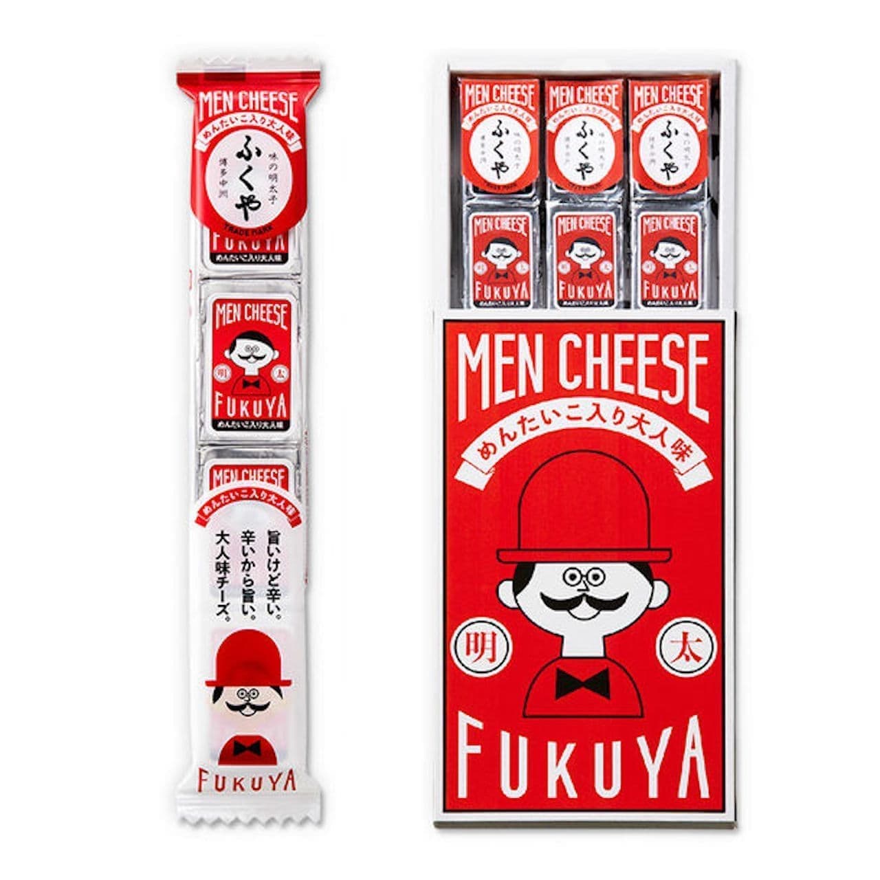 Fukuya "MEN CHEESE - Adult Flavor with Mentaiko