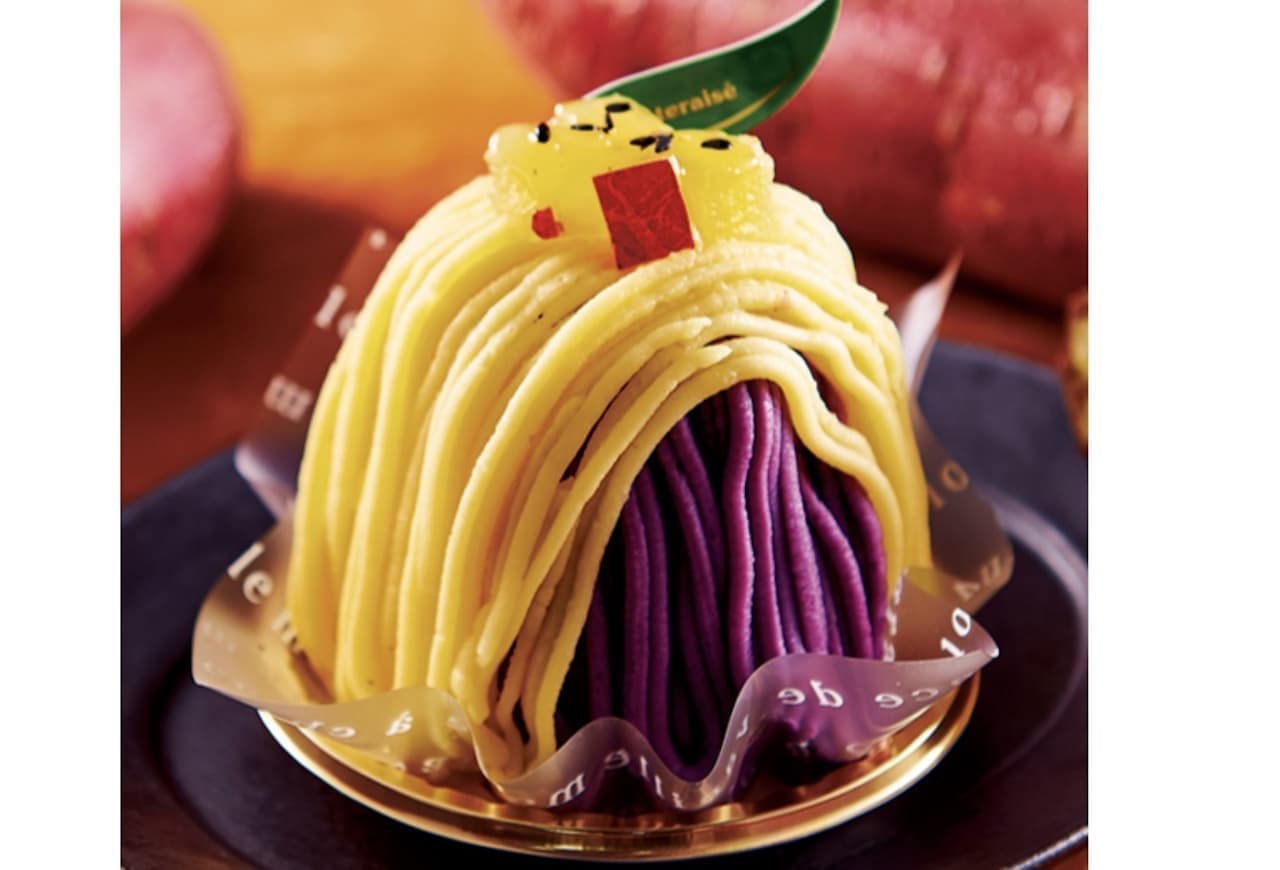 Chateraise "Mont Blanc with Kintoki and Purple Sweet Potatoes