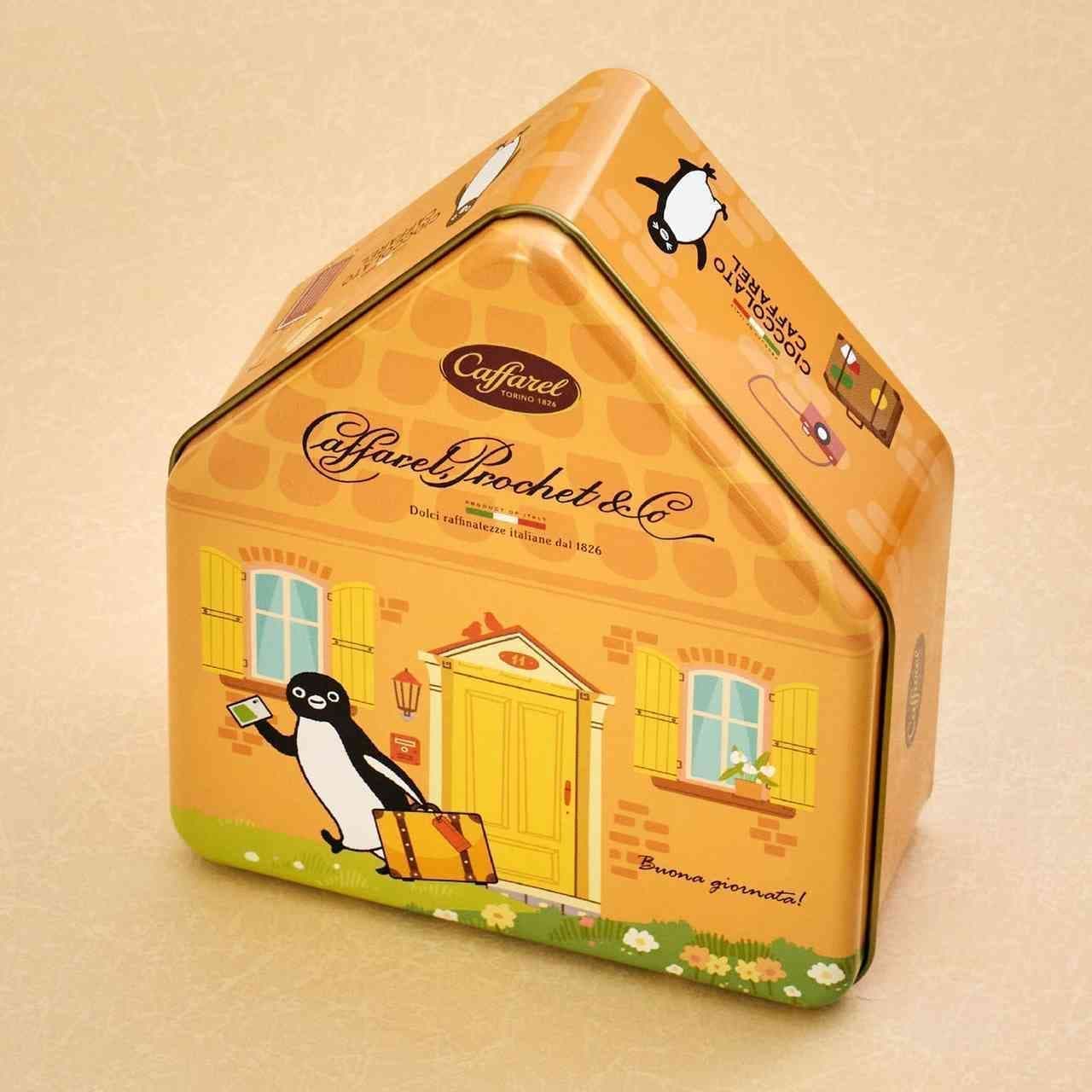 Caffarel "Suica's Penguin House Can
