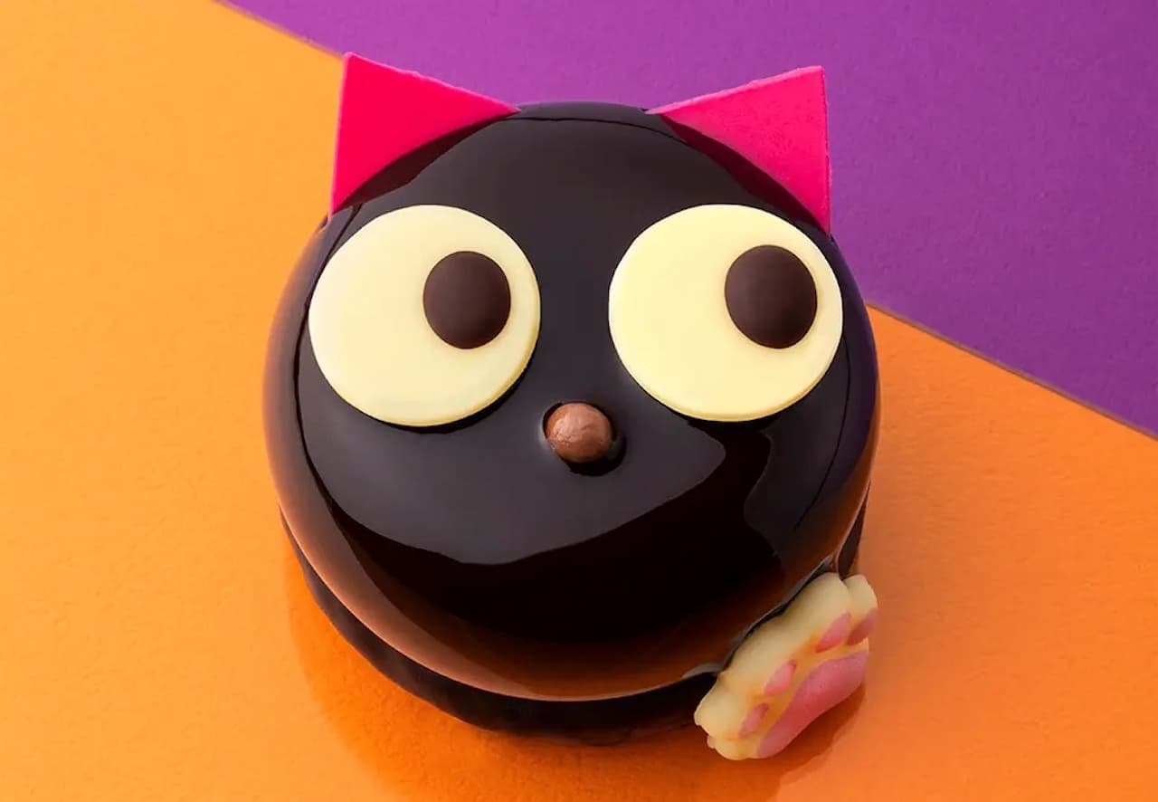 ハロウィン限定ケーキ「黒猫ショコラ」