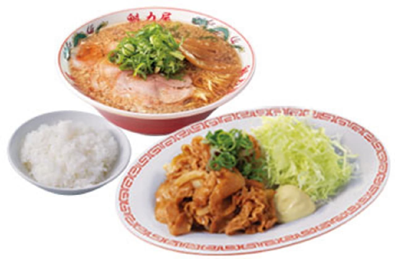 Kairikiya "Kyoto Urushi Shoyu Ramen", "Kyoto Urushi Shoyu Ajitama Ramen", "Pork with Ginger", "Pork with Ginger Set Meal".
