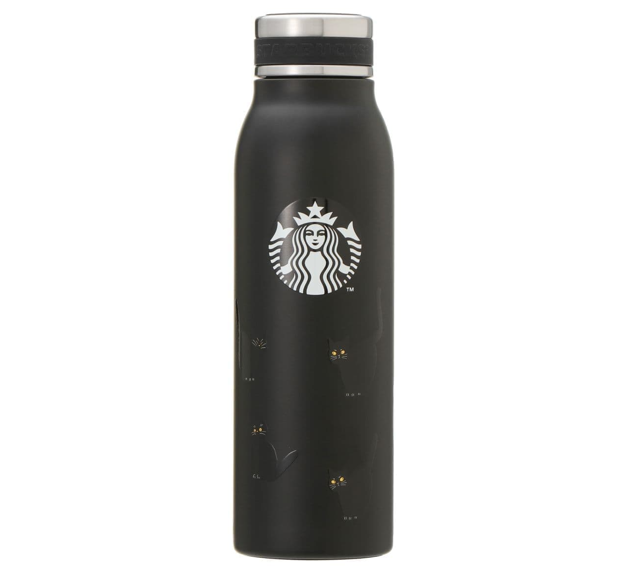Starbucks "Halloween 2022 Stainless Steel Bottle Cat 444ml"