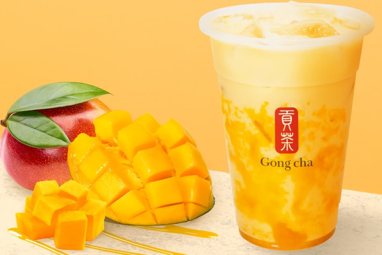 Gong Cha "Luxurious Ripe Mango Milk Tea