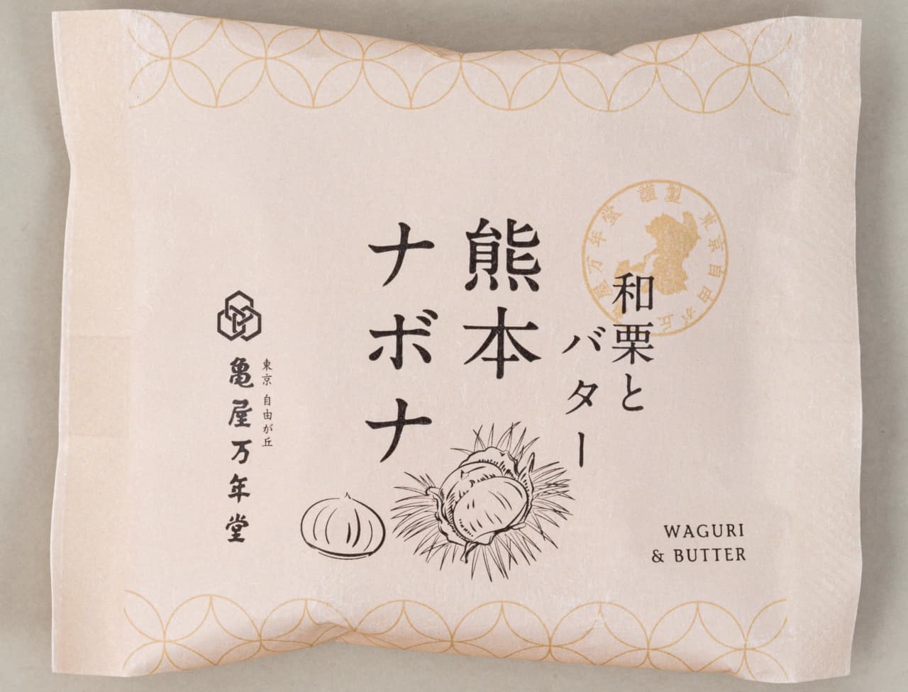 Kameya Mannendo "Kumamoto Navona Japanese chestnut and butter