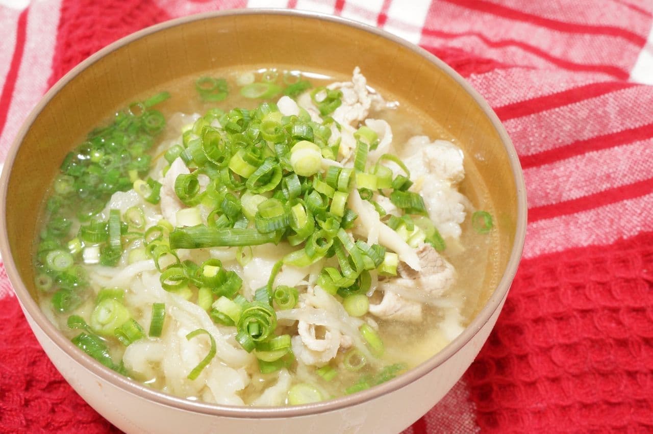 Simple recipe for Kiriboshi Daikon Pork Soup