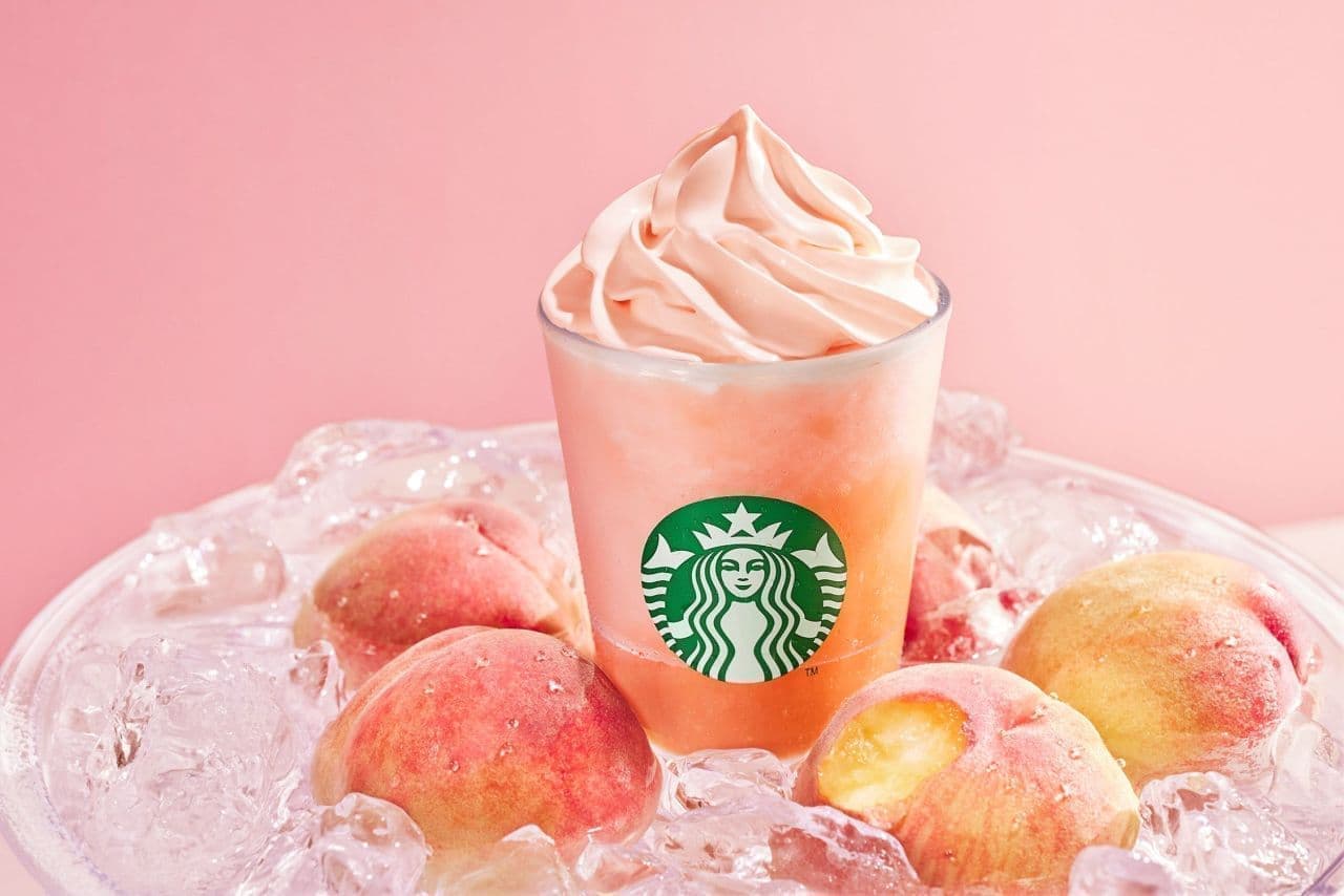 Starbucks "Peach MORE Frappuccino"