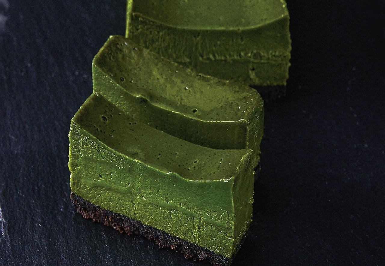 Japanese Cafe Tsumugi "Mie Prefecture Matcha Thick Terrine" now on sale -- Neo-Japanese confectionery using "Ise Matcha" under the supervision of Daisan Mannendo Hanare