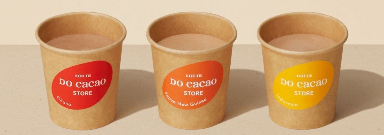 Lotte opens cacao specialty store "LOTTE DO Cacao STORE" in Shibuya area, Tokyo.