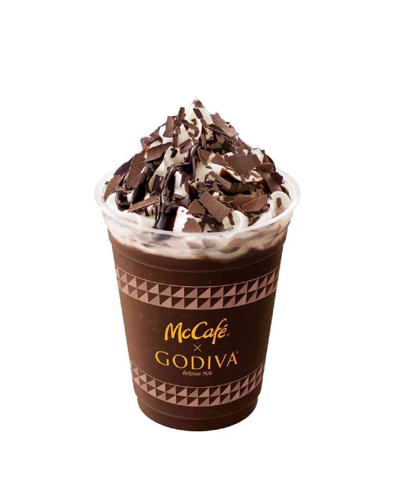 Mac Cafe "Godiva Chocolate Frappe".