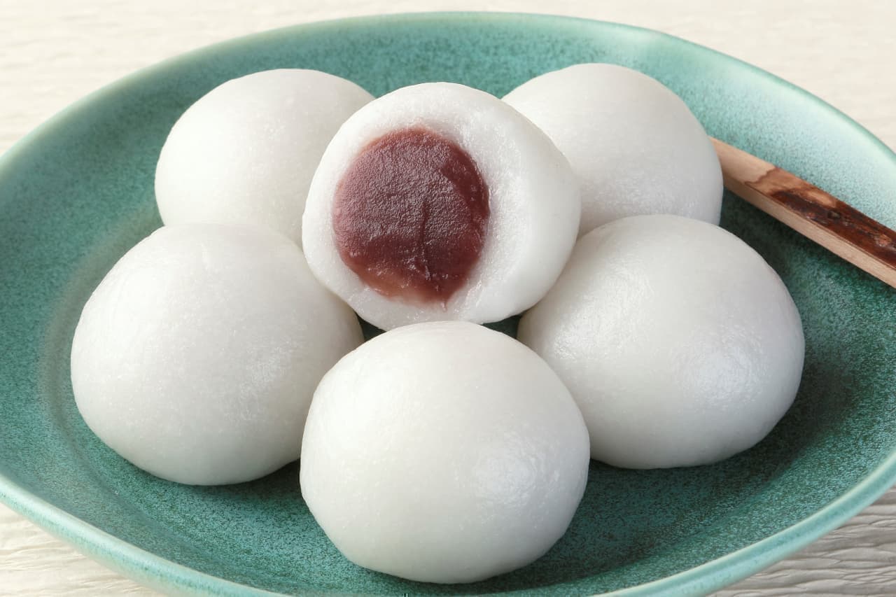 KAMEYA MANNENDAI "Jugoya dango with bean paste 6 pieces
