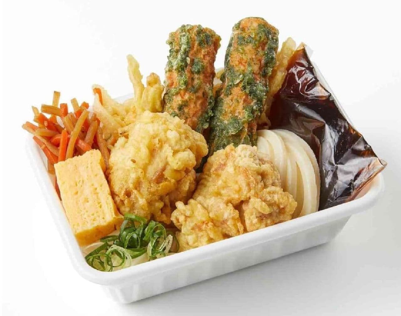 Marugame Seimen "W Chicken Chikuten Udon Lunch Box