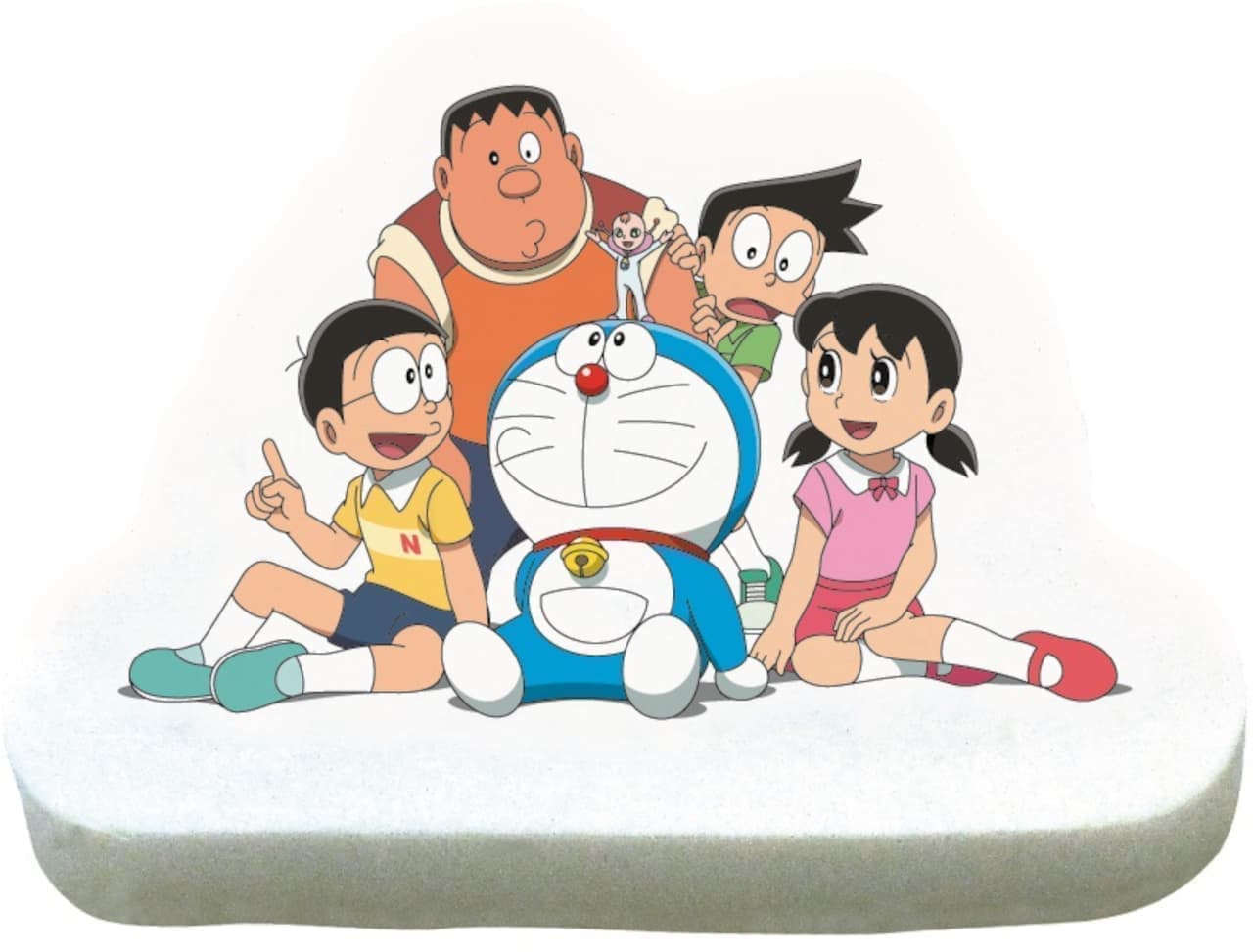 Hottentotto "Doraemon Lunch" original eraser