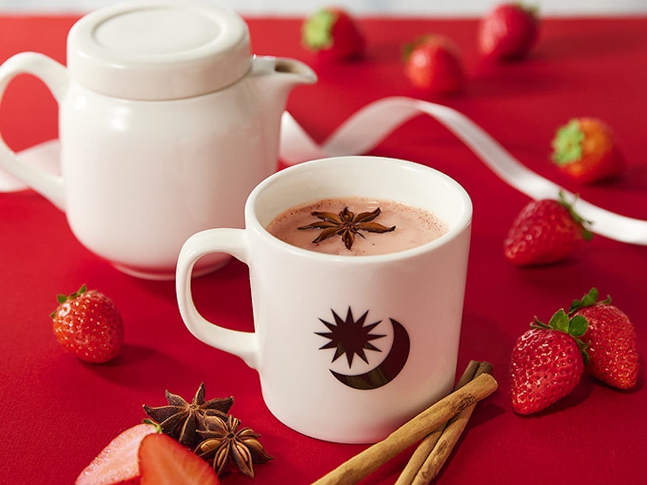 PRONTO "Strawberry Spiced Milk Tea