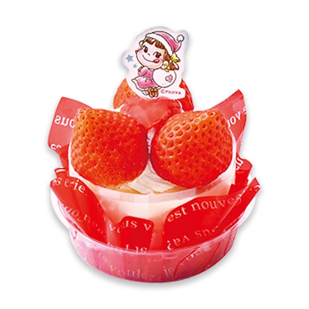 Fujiya "Christmas Overflowing Strawberry Dolce".