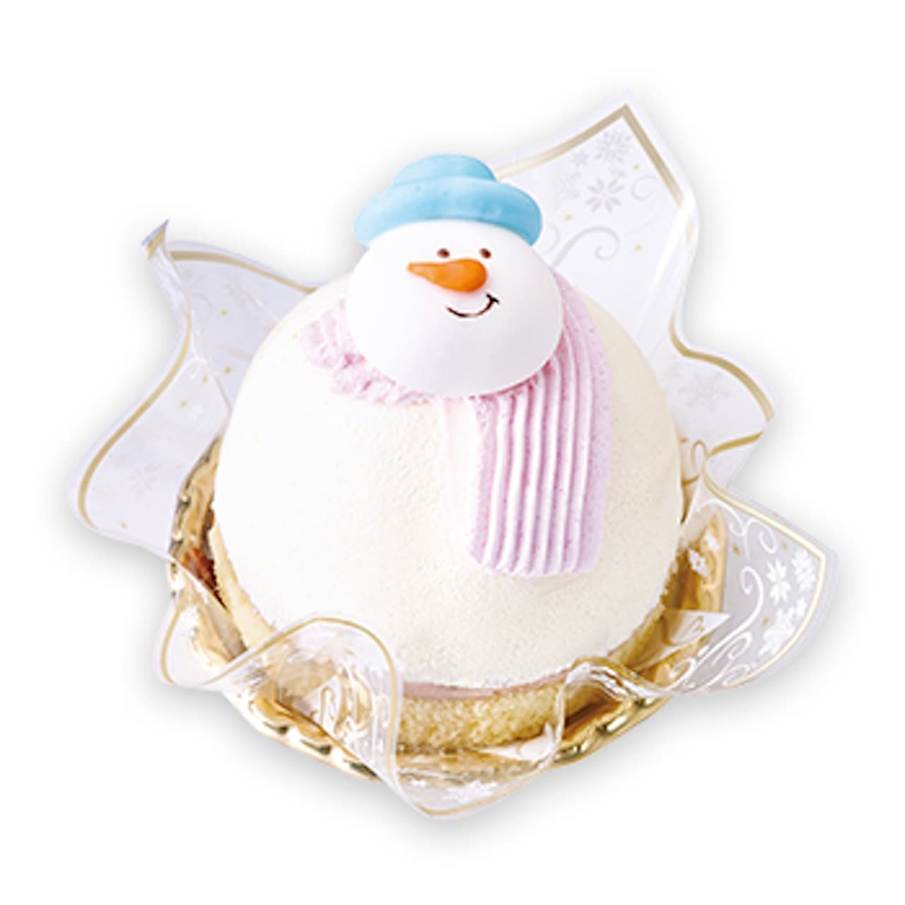 Fujiya "Christmas Snowman Cake