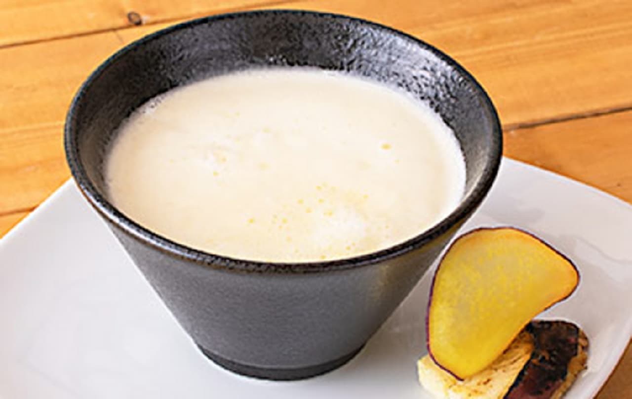 Takakuracho Coffee "Red Haruka Baked Sweet Potato Milk Bowl