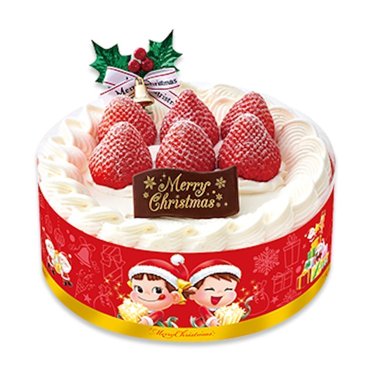 不二家「クリスマス苺のスペシャルショートケーキ」