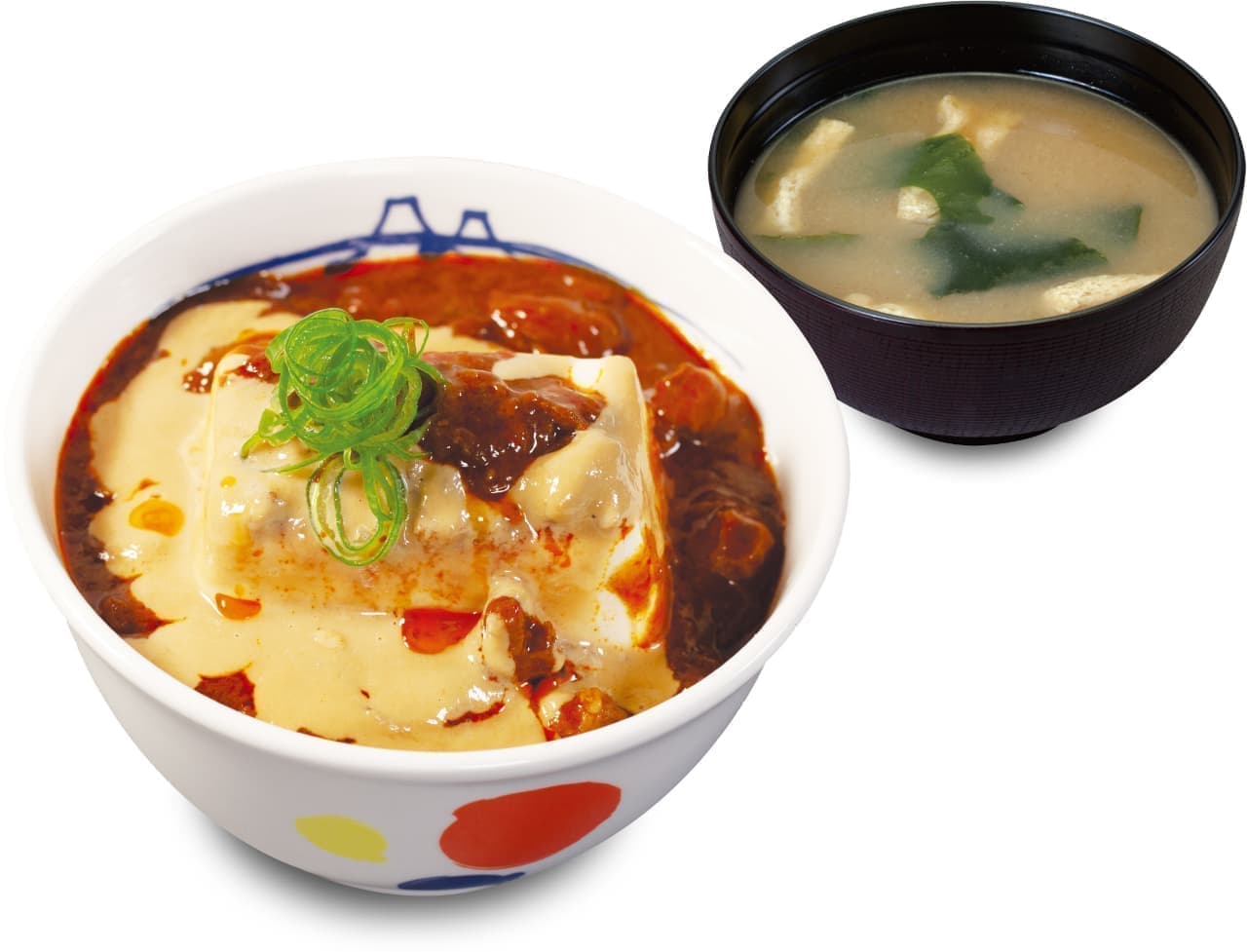 Matsuya "Fuji Tofu Meal with Sesame Sauce and Bean Paste