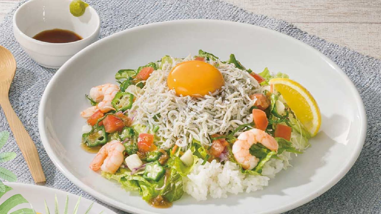 Gusto "Setouchi Shirasu Salad Rice