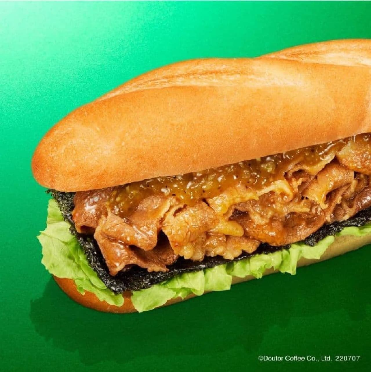 Doutor "Milano Sandwich - Beef Kalbi with Jalapeño Sauce