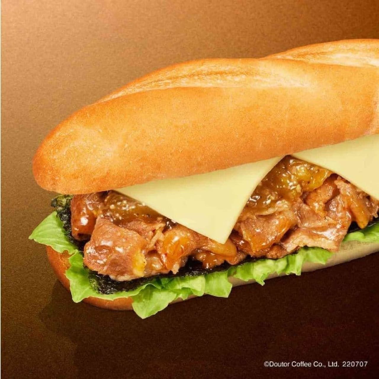 Doutor "Milano Sandwich - Beef Kalbi Jalapeño Sauce & Cheese