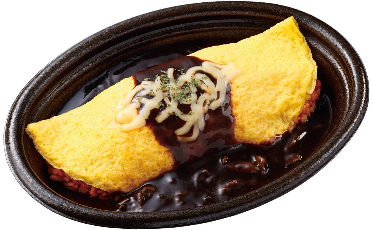 Ministop "Omelette Rice with Demi-glace Sauce