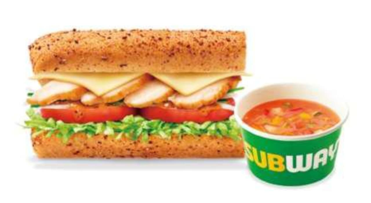 Subway "Gut Sandwich Chicken and Cheese