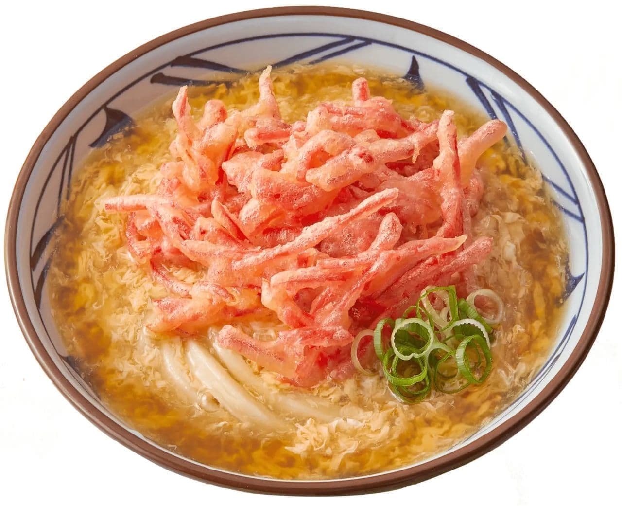 丸亀製麺「紅生姜玉子あんかけうどん」