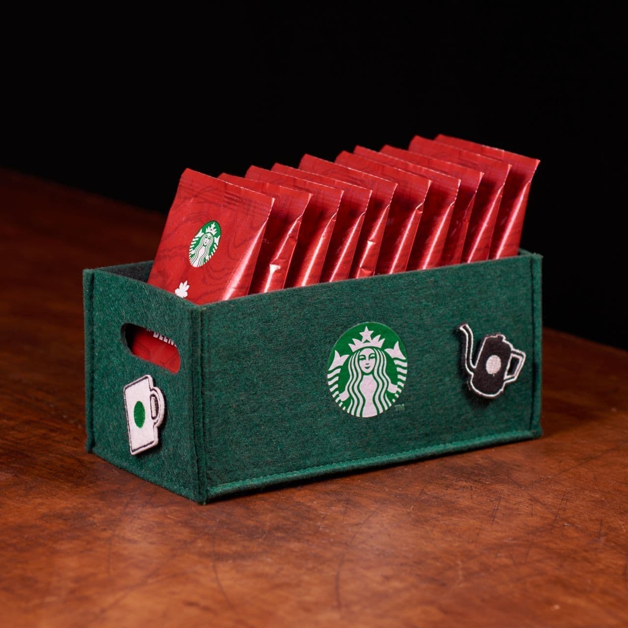 Starbucks Origami Christmas Blend 10-pack & Felt Box