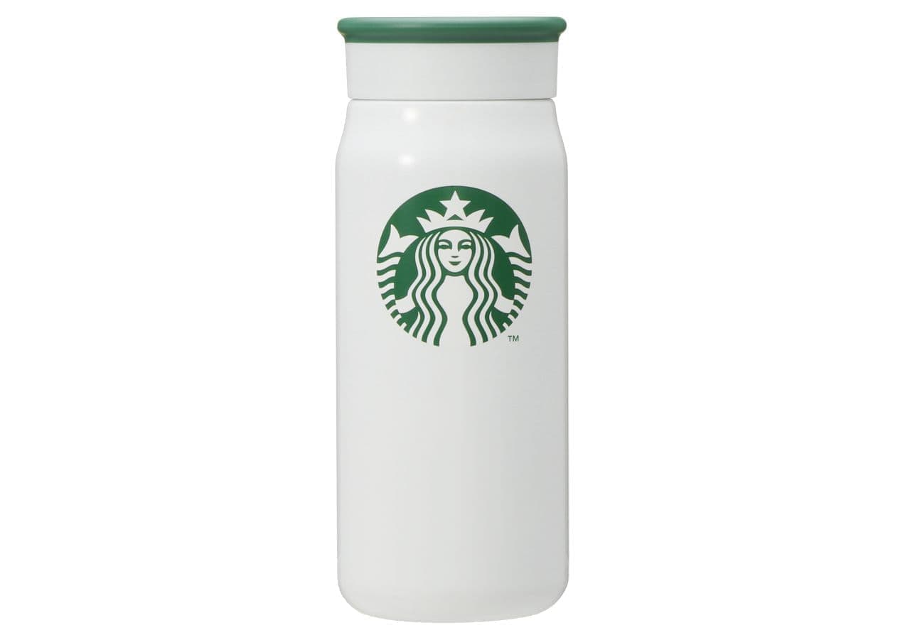 Starbucks "Stainless Steel Mini Bottle White 355ml