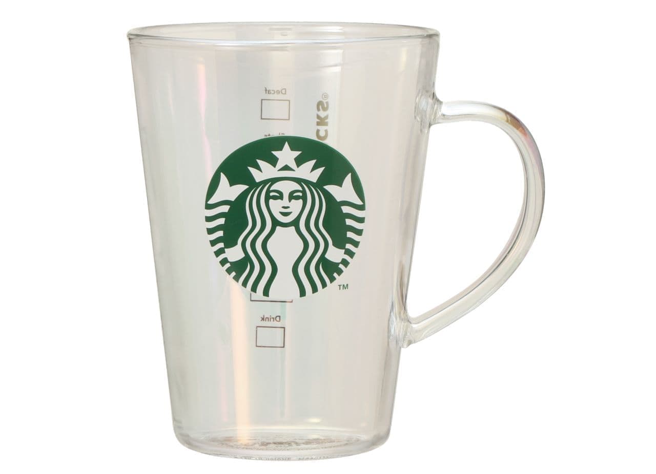 Starbucks "Heat Resistant Glass Logo Mug Gluster 384ml