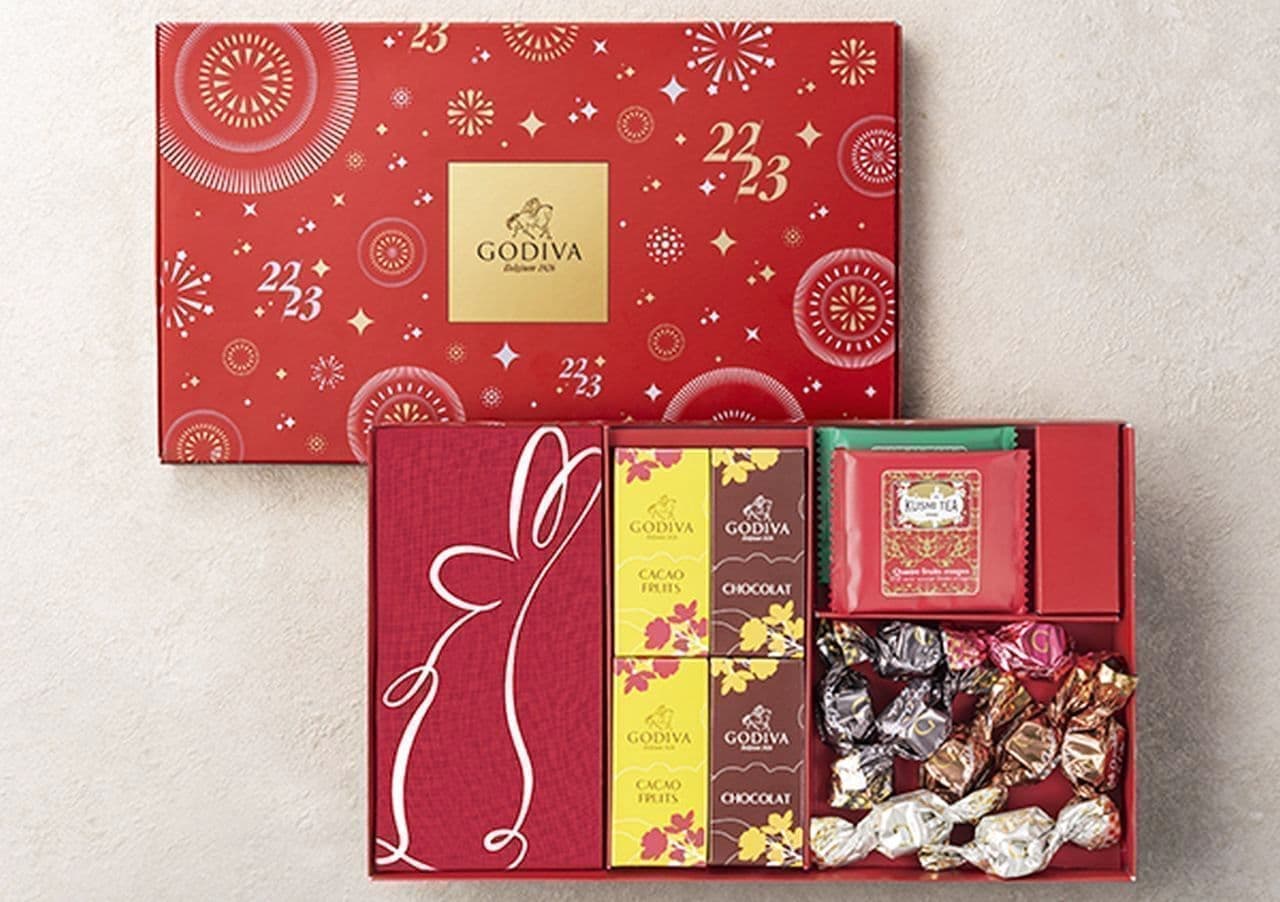 Godiva "Pre-New Year Set" for New Year's Eve and New Year's Day 
