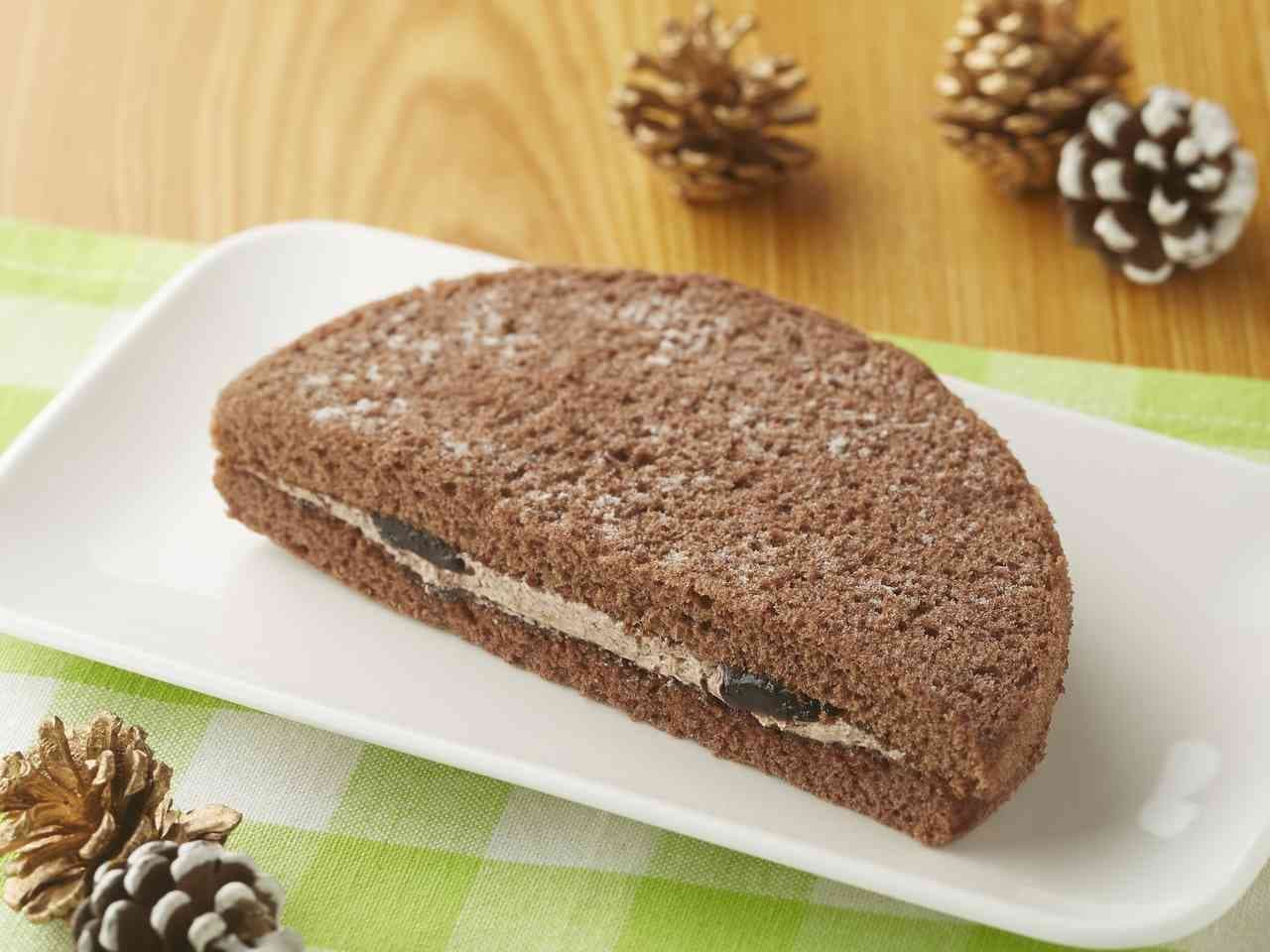 ミニストップ クリスマスのケーキをイメージした菓子パン