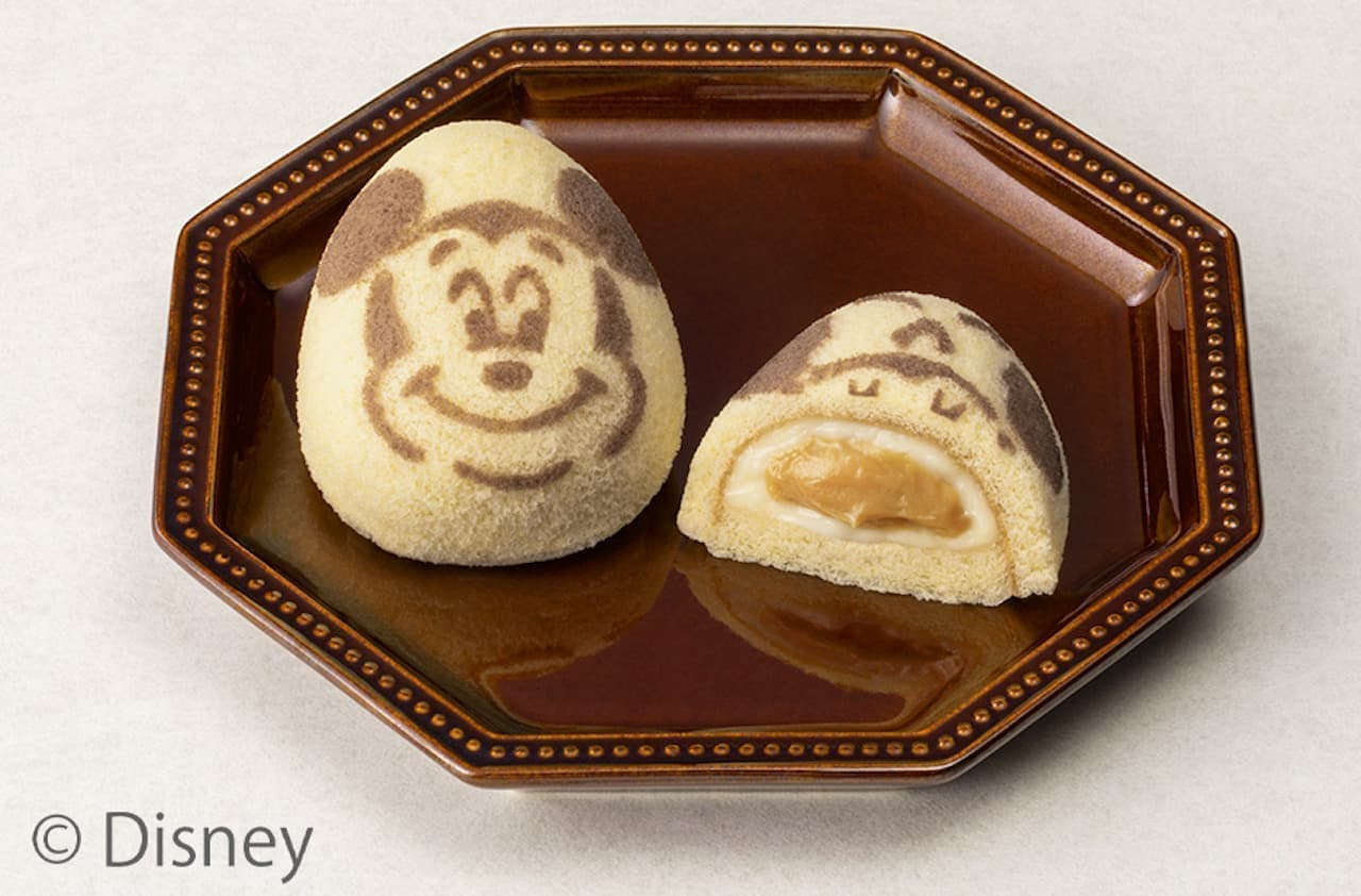 「ミッキーマウス＆ミニーマウス/『銀座のキャラメルケーキ』です。」Disney SWEETS COLLECTION by 東京ばな奈から