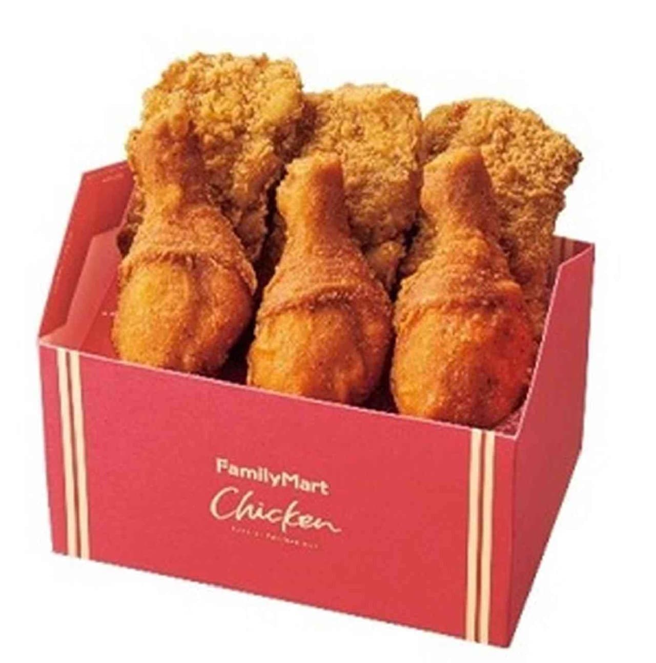 Famima Christmas limited edition chicken products