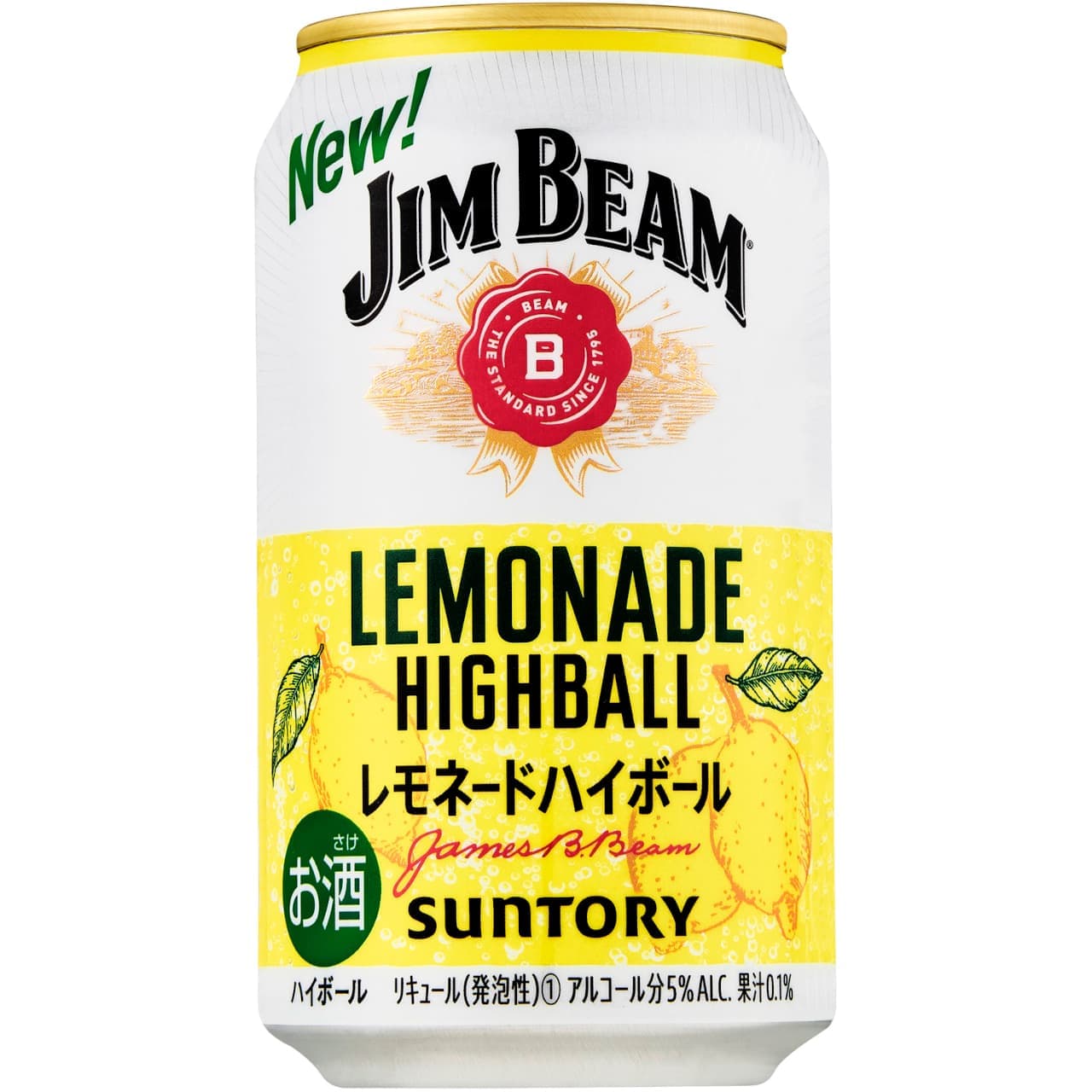 Suntory "Jim Beam Highball Can [Lemonade Highball