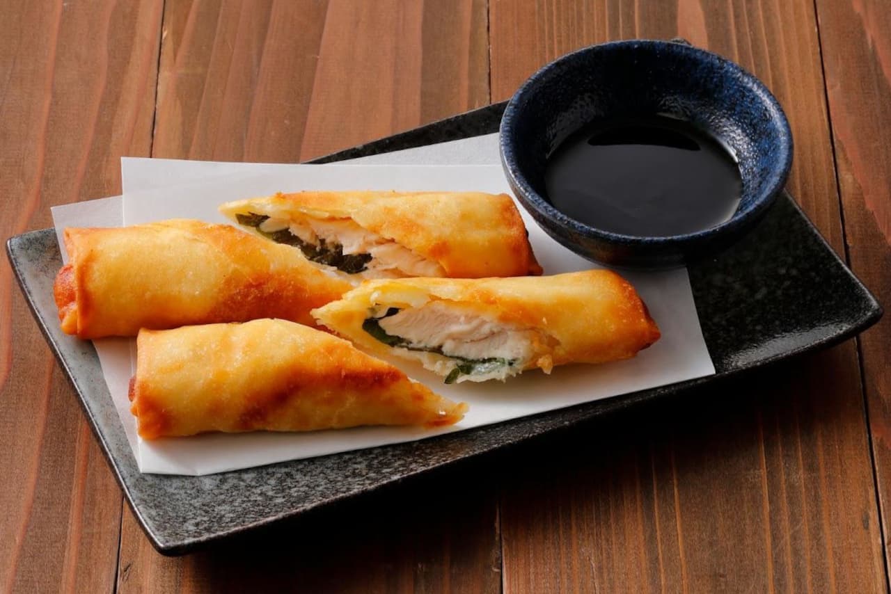 Tori Aristocrat "Sasami Cheese Spring Roll with Teriyaki Sauce [Store-bought]"
