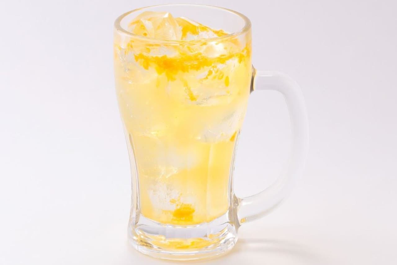 Tori Aristocrats: "Mandarin orange chu-hi with delightful fruit juice".