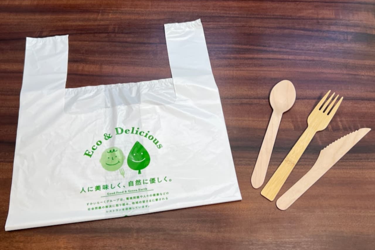 Gusto Charge for plastic bags and to-go/cutlery for delivery