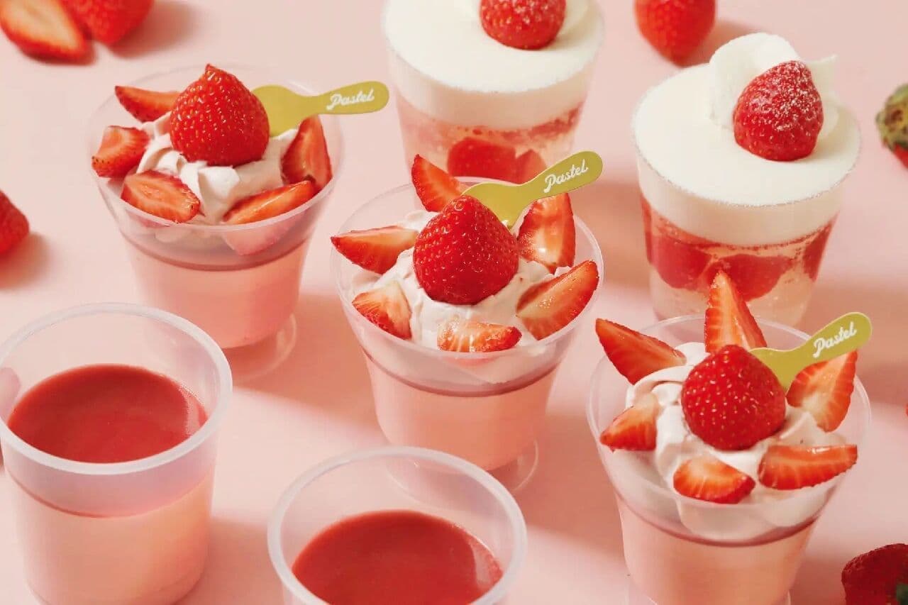 Pastel Strawberry Sweets