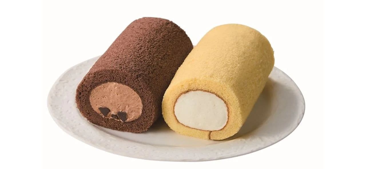 FamilyMart "Setsubun Unwind Kuchidokudoro Roll Cake (Milk & Chocolate) 2pcs.