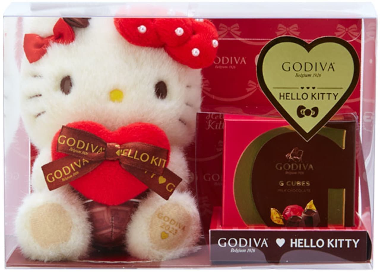 Sanrio "Hello Kitty Mascot Holder & GODIVA 2023